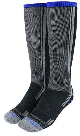 OXFORD ponožky COOLMAX®, (šedé/černé/modré, vel. L)