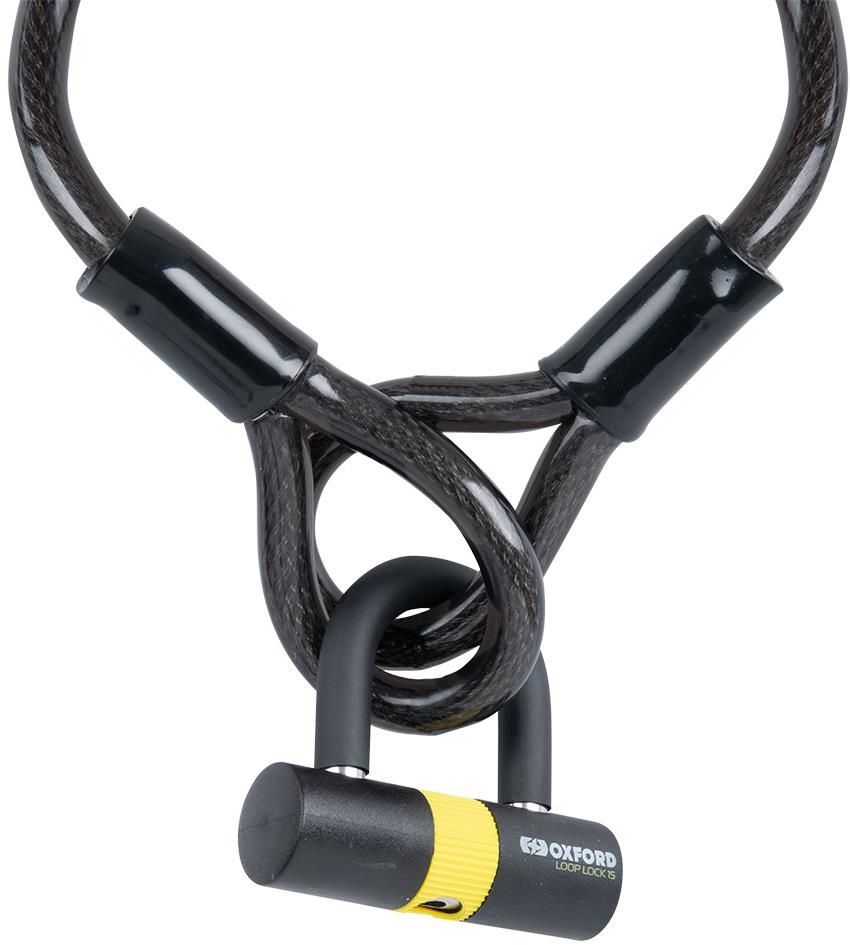 OXFORD zámek LOOP LOCK15 s U profil zámkem SHACKLE MINI