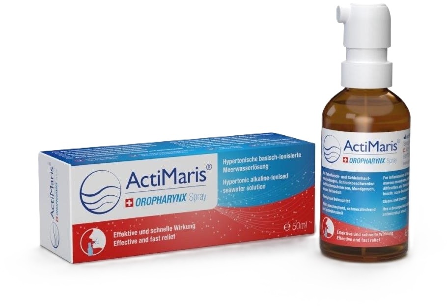 ActiMaris Oropharynx Sprej na záněty a infekce 50 ml