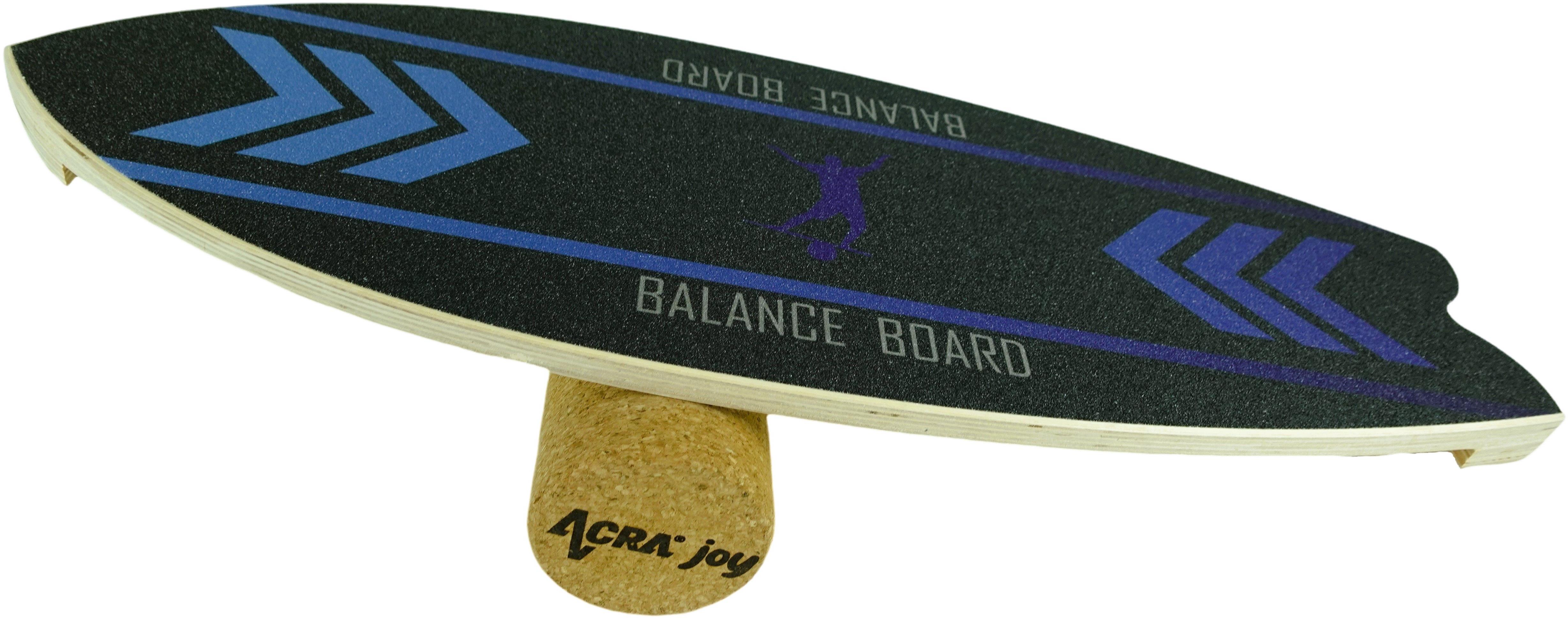 ACRA Indoorboard Wave balanční deska, černomodrá
