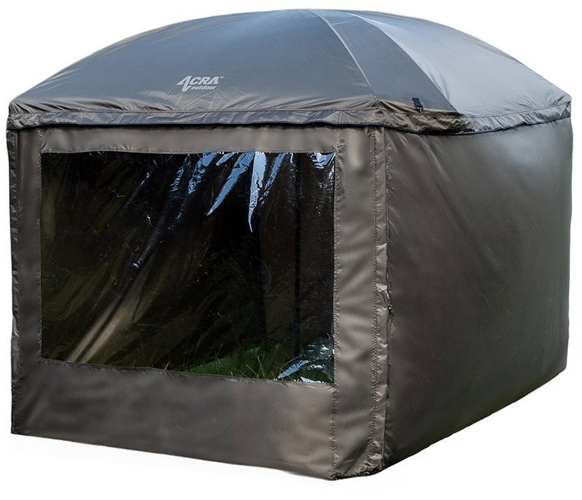 ACRA Outdoor Shelter XXL deštník 300 cm s bočnicemi a stabilizačními tyčemi