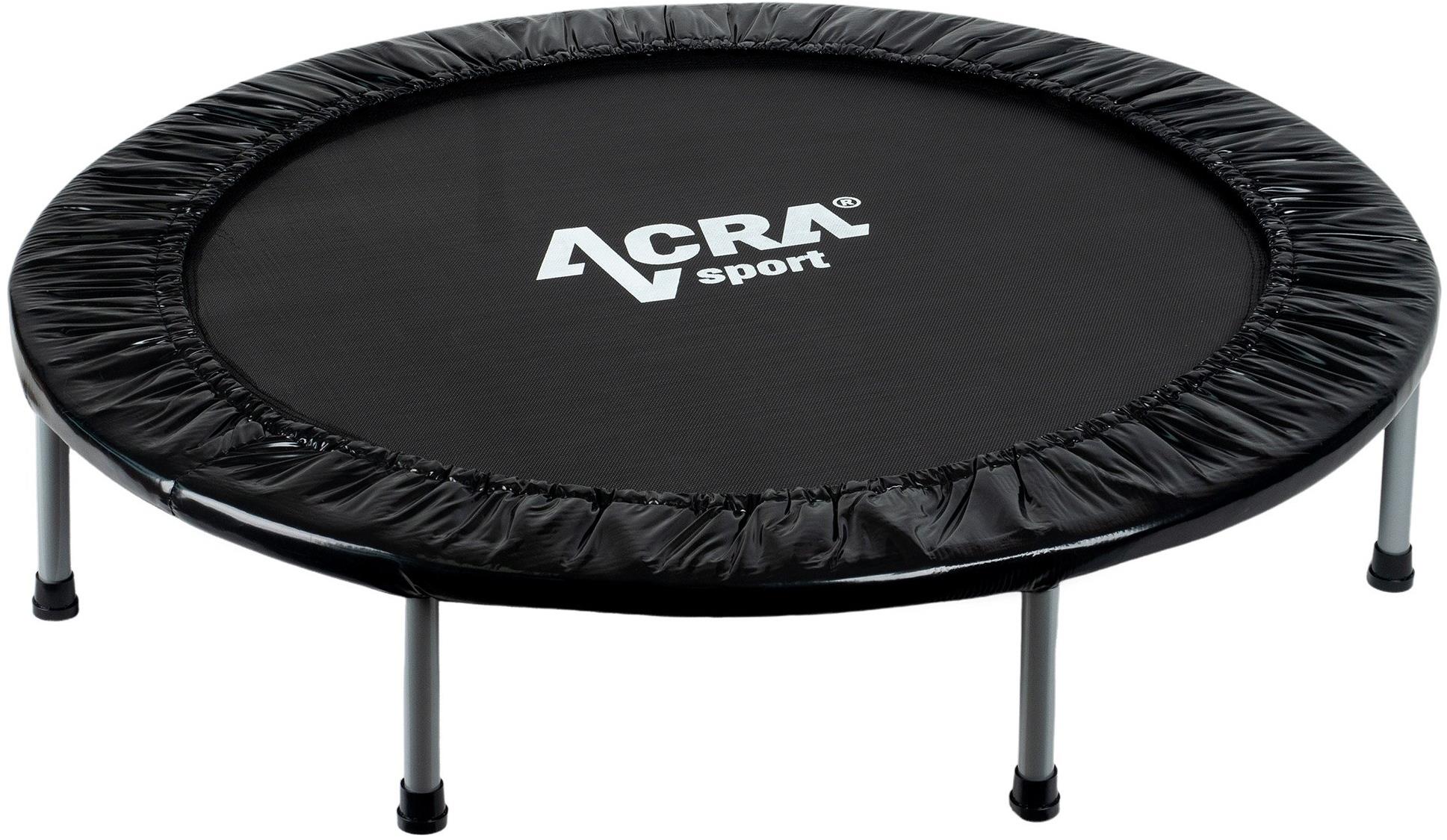 ACRA Trampolína, pro vnitřní i venkovní použití 114 cm černá