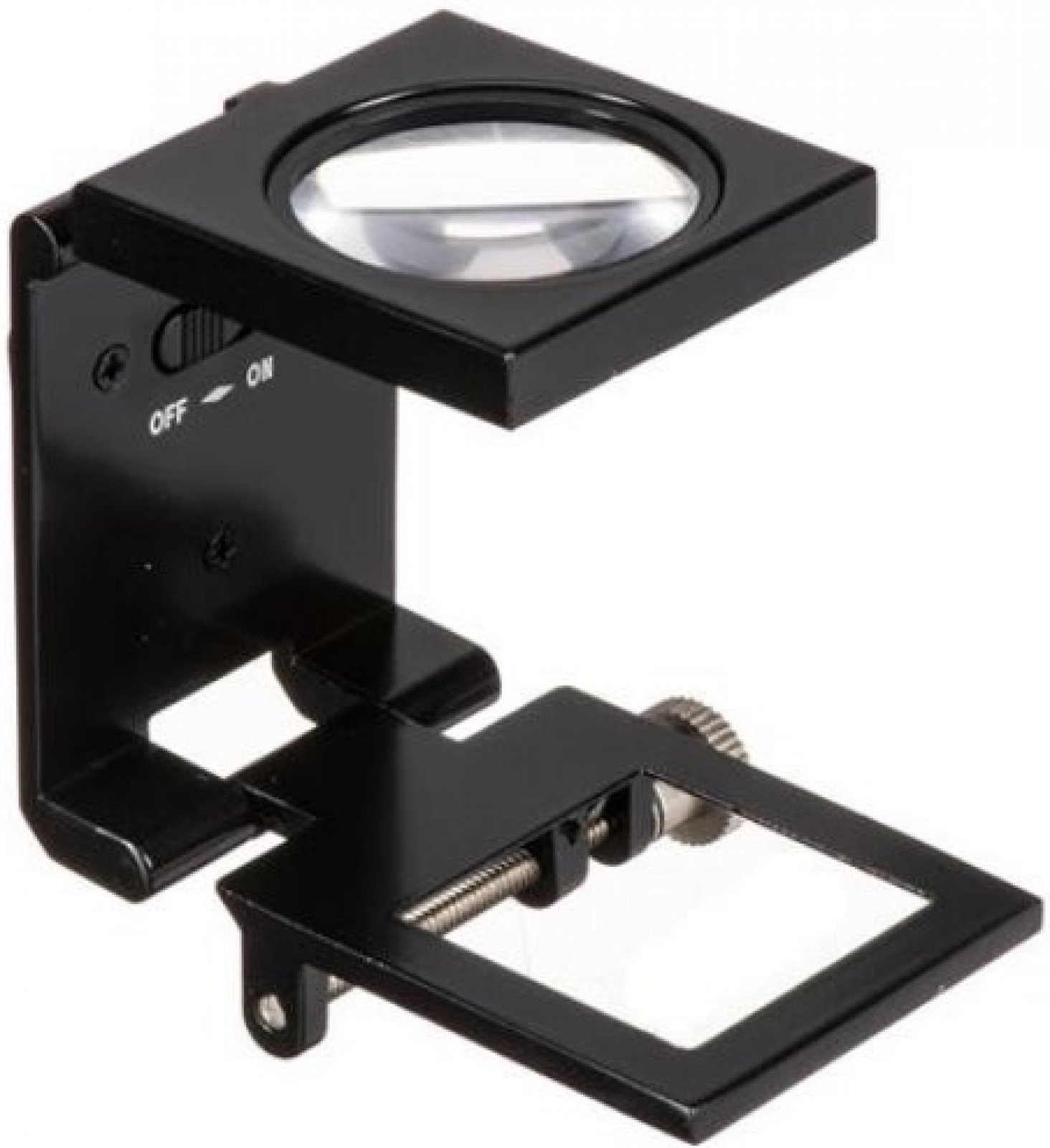 Konus lupa 55×50 mm Linen Tester 6x s LED