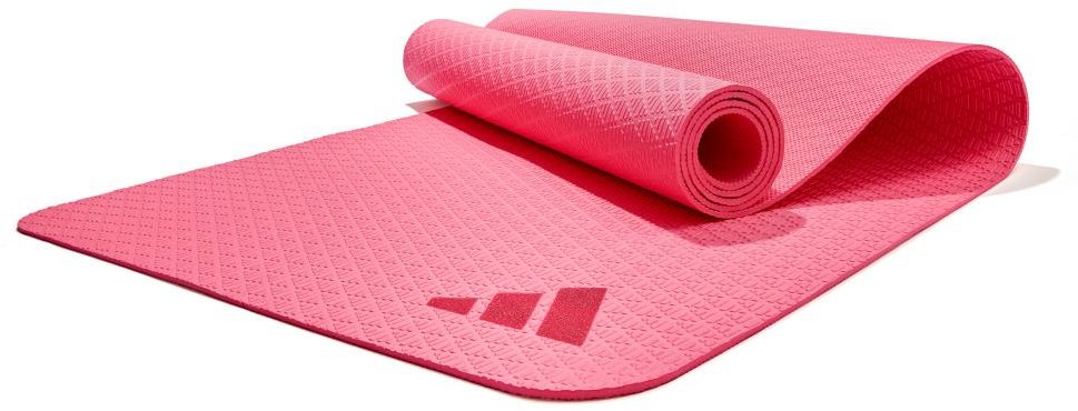 adidas YOGA MAT 4 MM Jógamatka, růžová, velikost