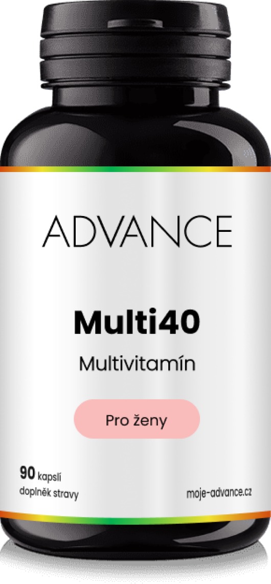 ADVANCE Multi40 pro ženy 90 kapslí - multivitamín