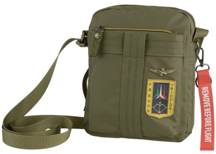 Aeronautica Militare Taška cross Frecce M, AM-341-33, zelená
