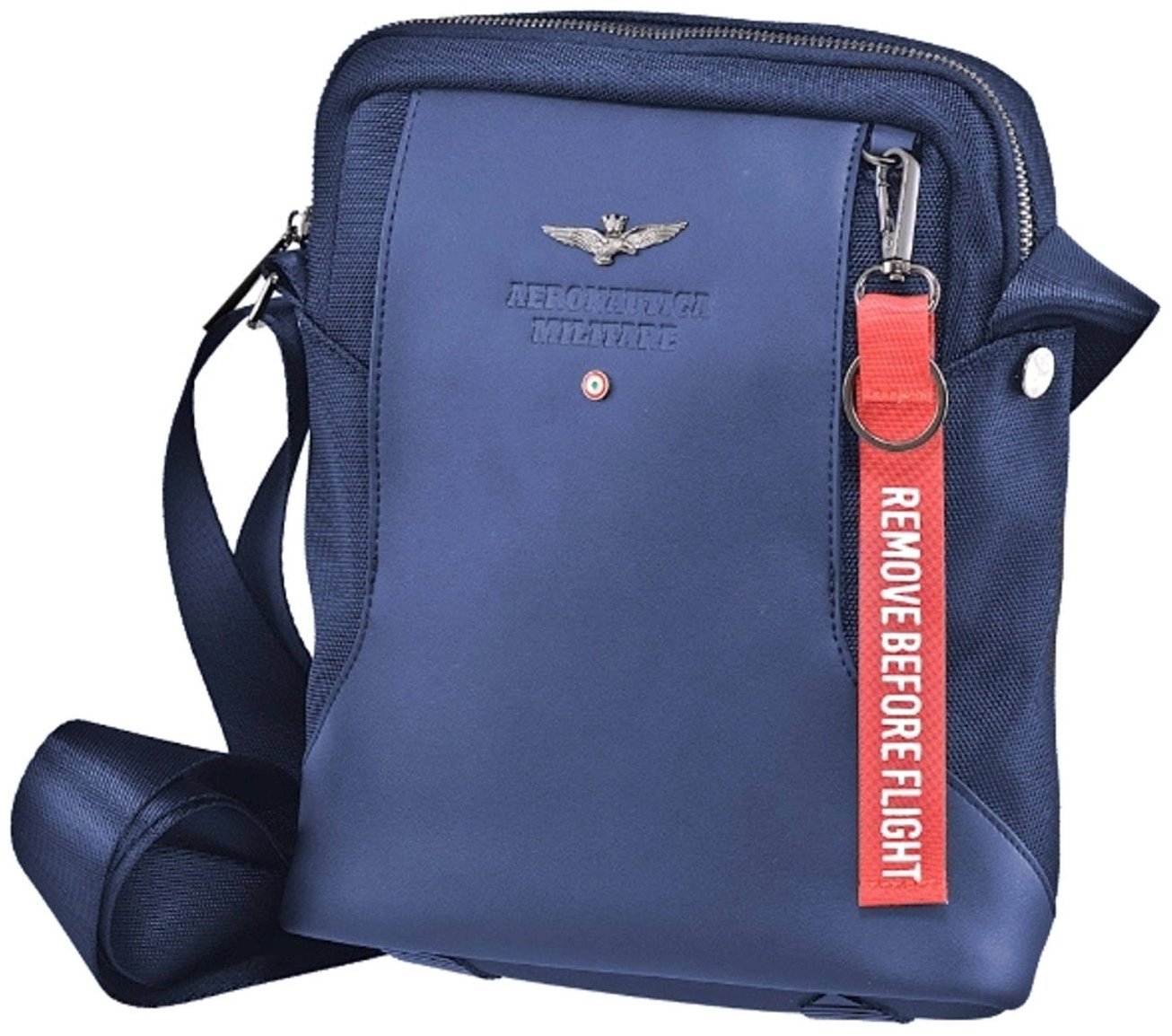 Aeronautica Militare Taška cross Bolt L, AM-491-05, modrá