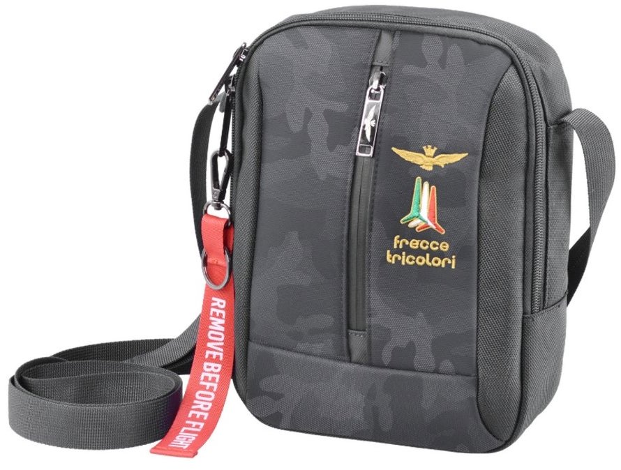 Aeronautica Militare Taška cross Drone M, AM-521-23, antracitová