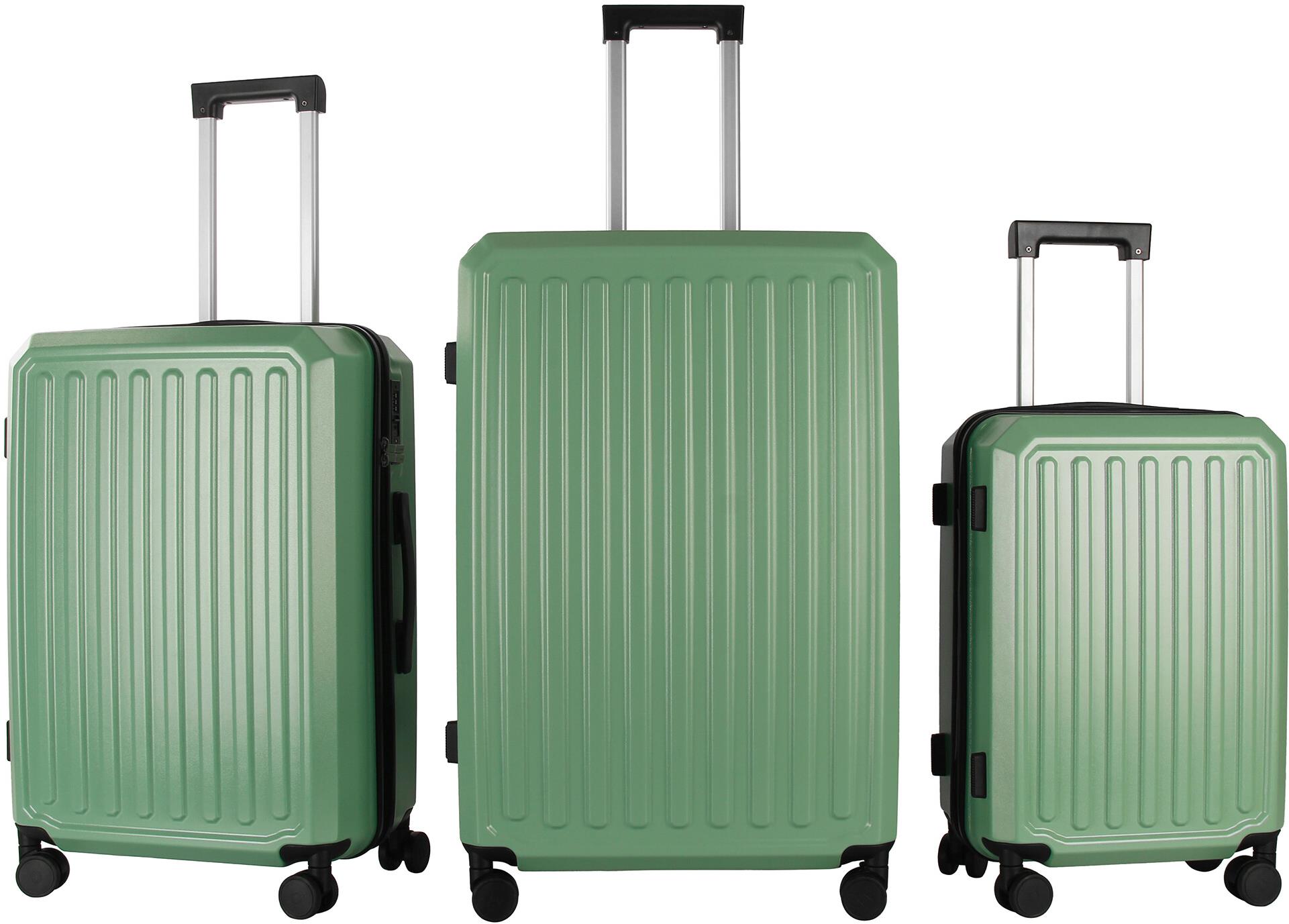 Aga Travel Sada cestovních kufrů MR4668 Zelená