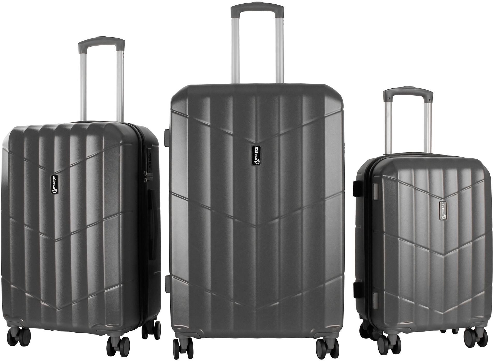 Aga Travel Sada cestovních kufrů MR4669 Šedá