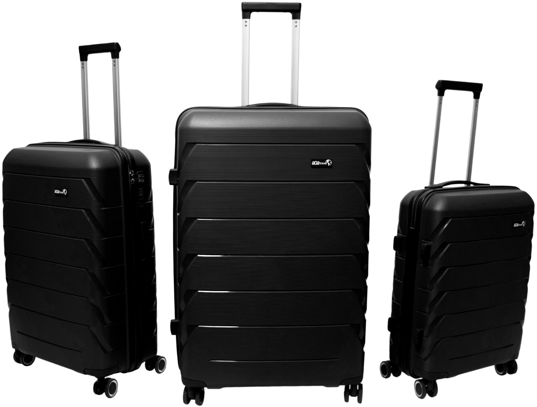 Aga Travel Sada cestovních kufrů MR4675 Černá
