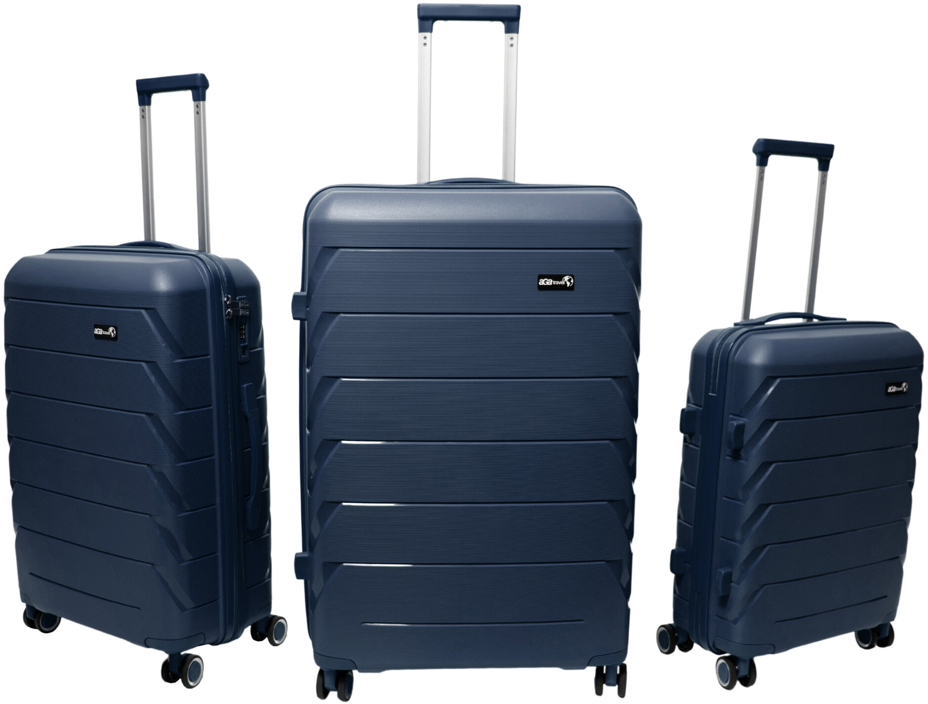 Aga Travel Sada cestovních kufrů MR4675 Tmavě modrá