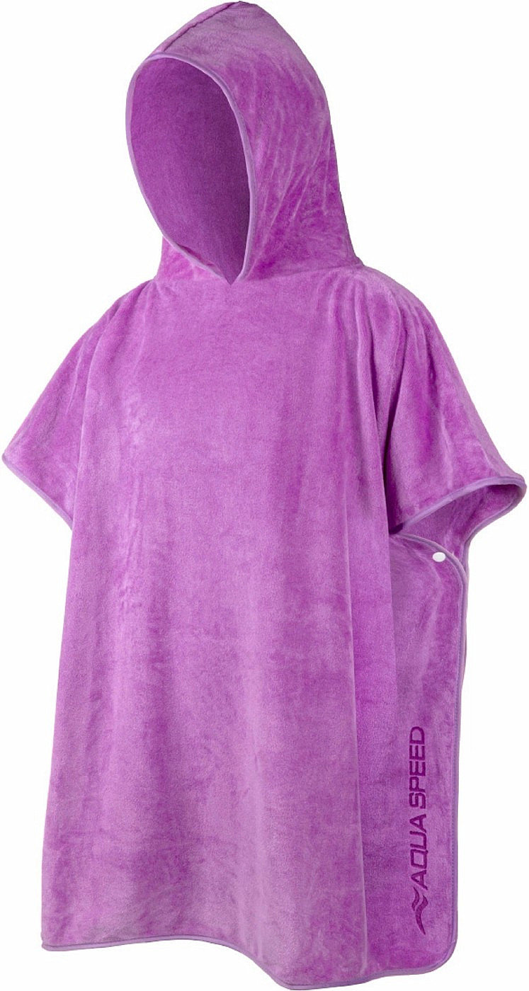 Aqua Speed Pončo Kids, 130-155 cm fialové