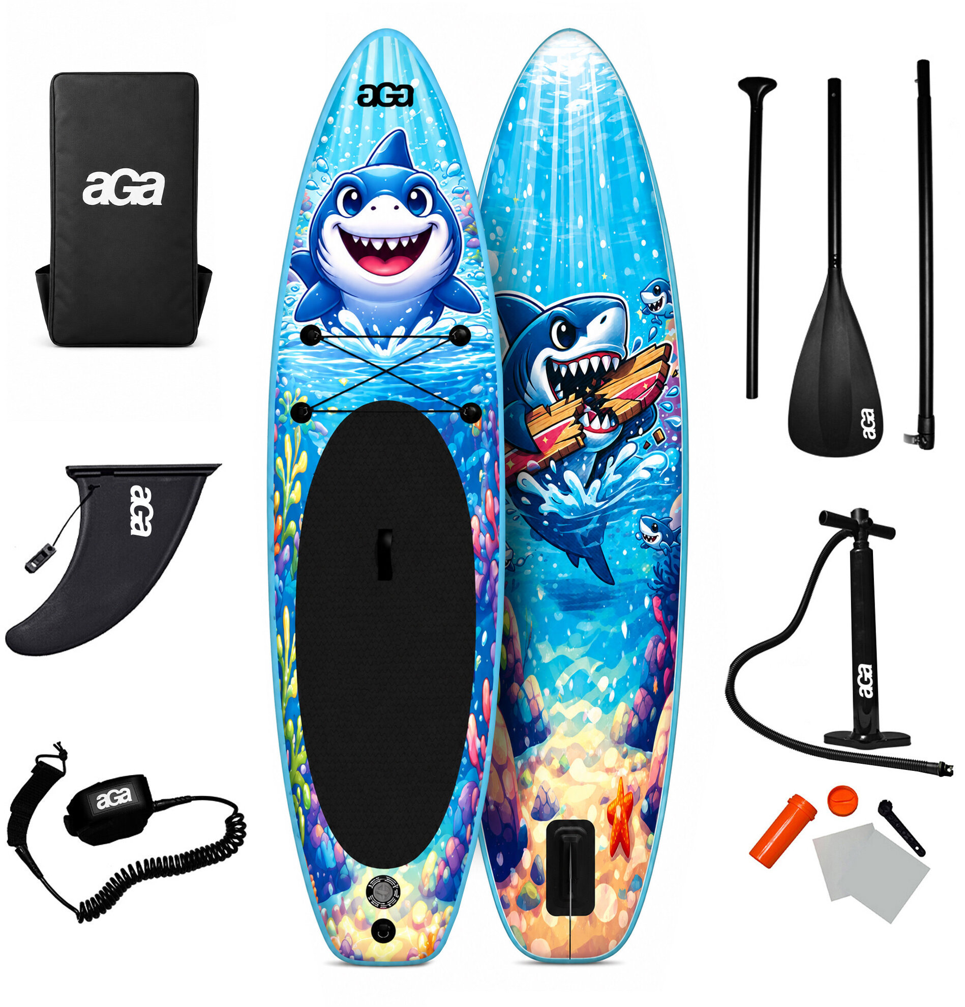 Aga Dětský Paddleboard DS2216 305 × 81 × 15 cm