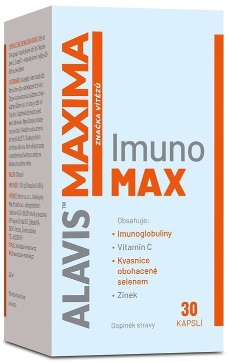 ALAVIS MAXIMA ImunoMAX 30 kapslí