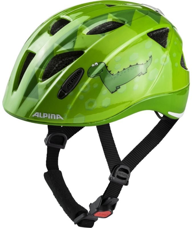 Alpina Ximo Flash Green Dino Gloss 45 - 49 cm