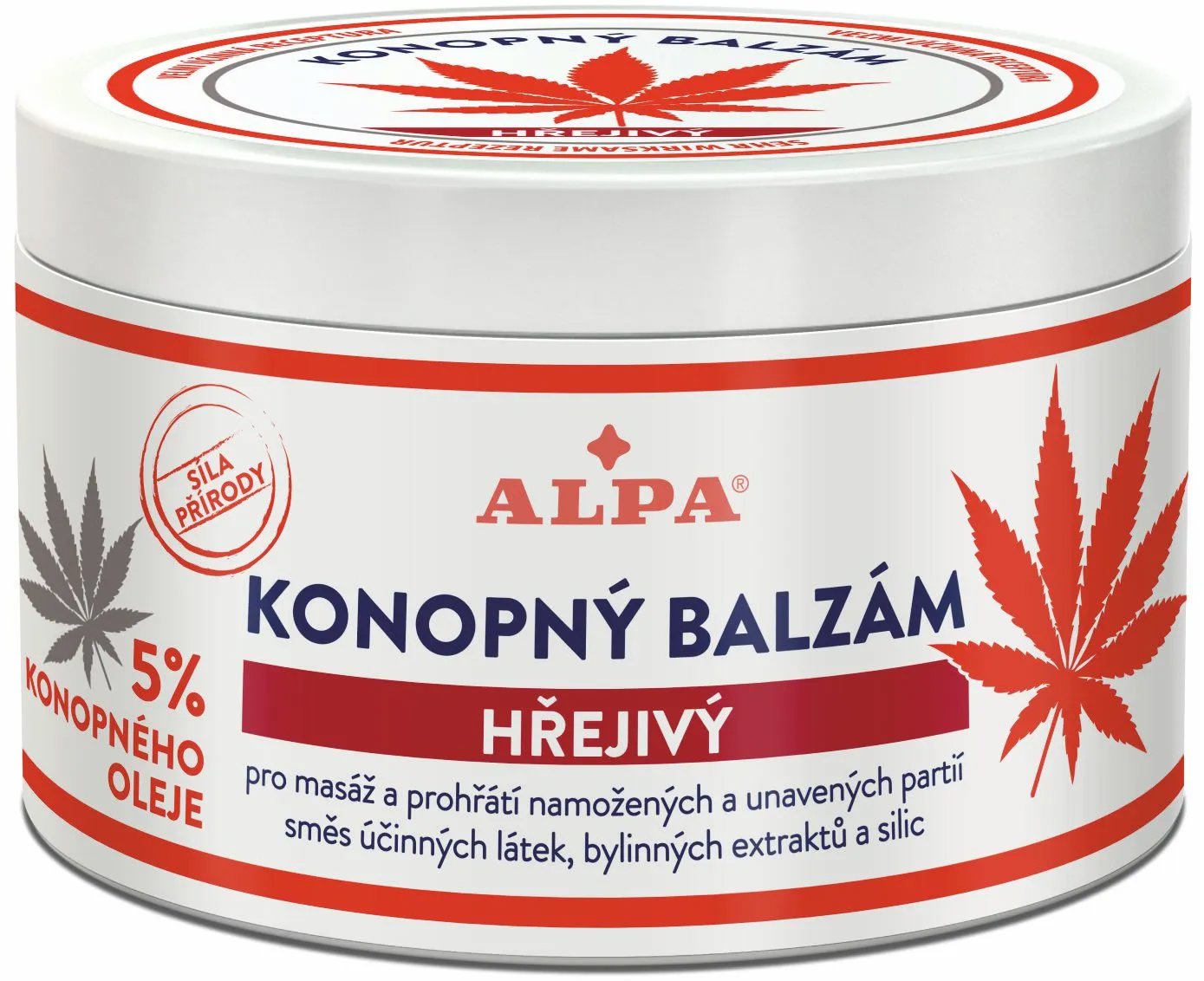 ALPA Konopný balzám hřejivý 250 ml