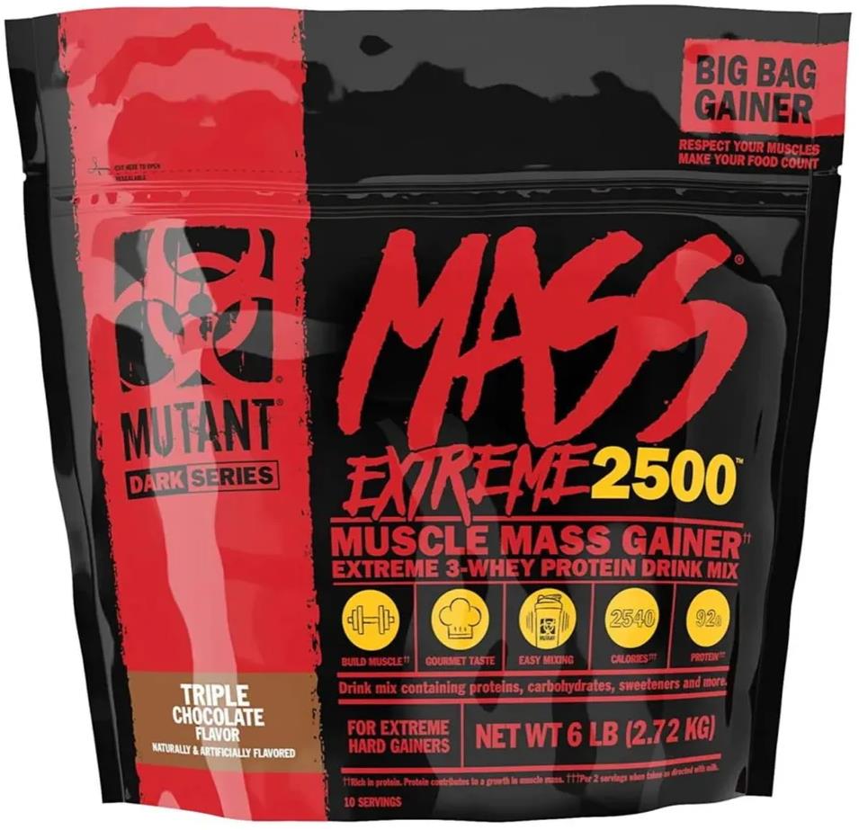 MUTANT Mass Extreme 2270 g, trojitá čokoláda