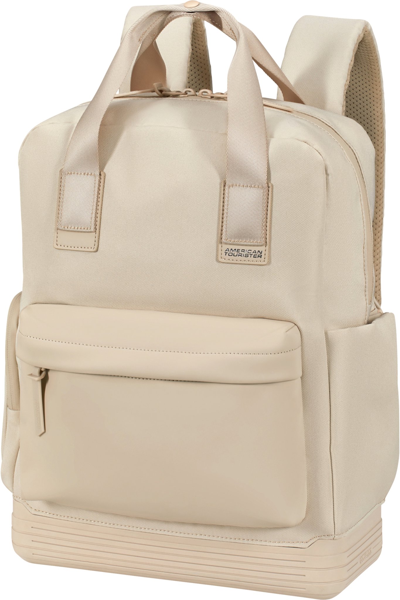 American Tourister Soulpack batoh na notebook 15", béžová, 17 l