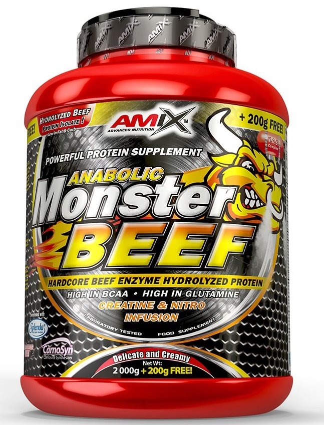Amix Nutrition Anabolic Monster Beef 90% Protein, 2200g, Chocolate