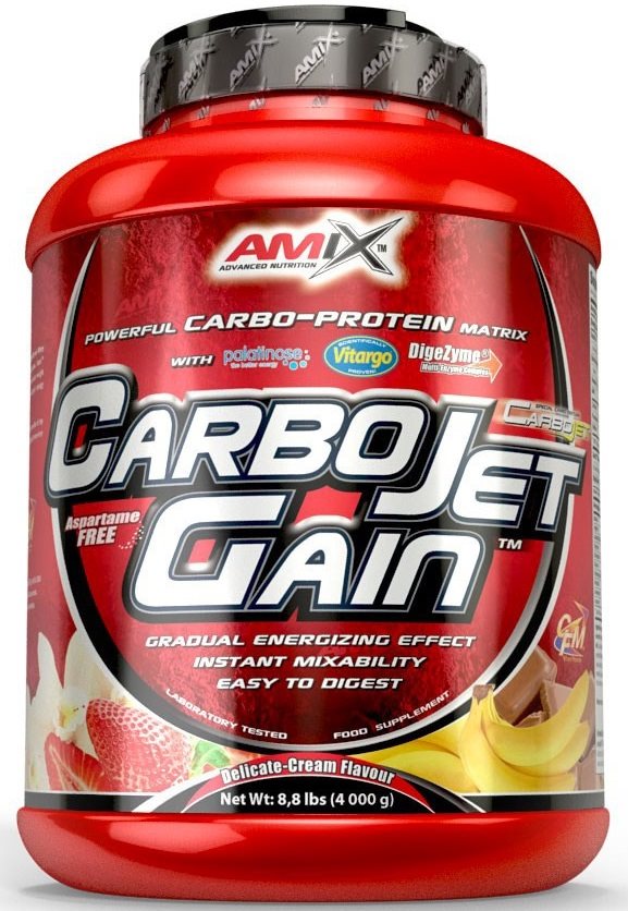 Amix Nutrition CarboJet Gain, 4000g, Vanilla