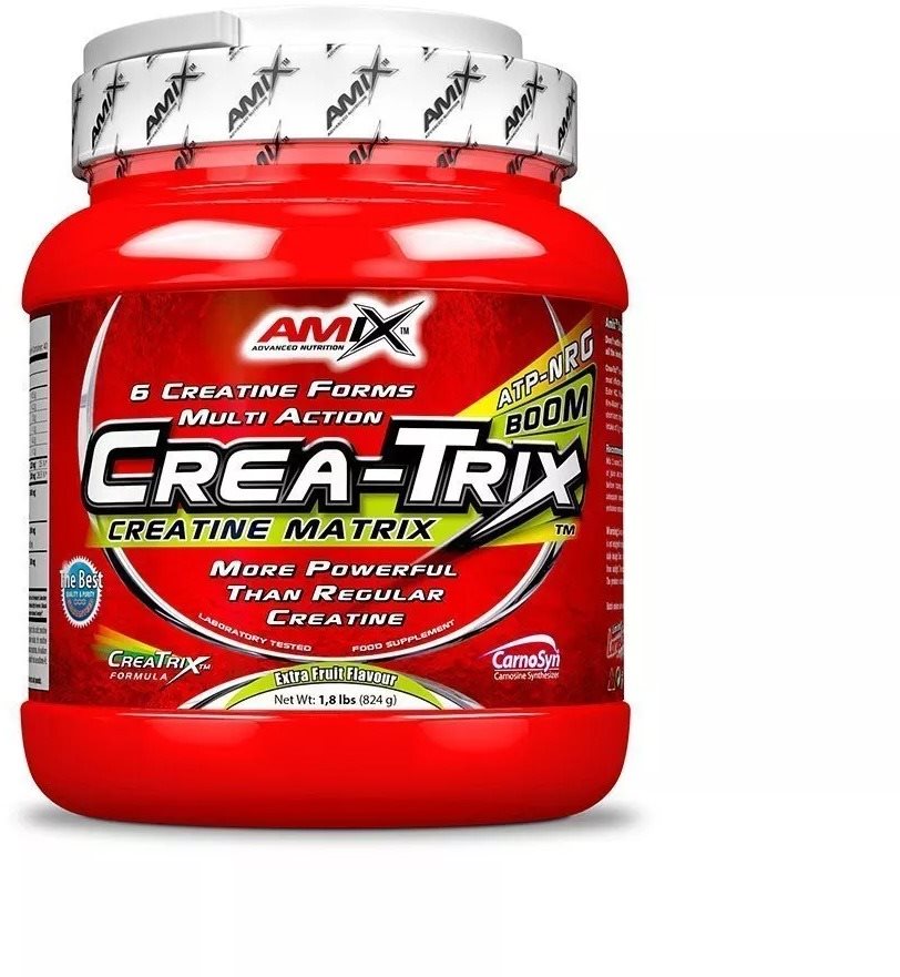 AMIX Crea-trix (Kreatin), 824 g Příchuť: Fruit punch