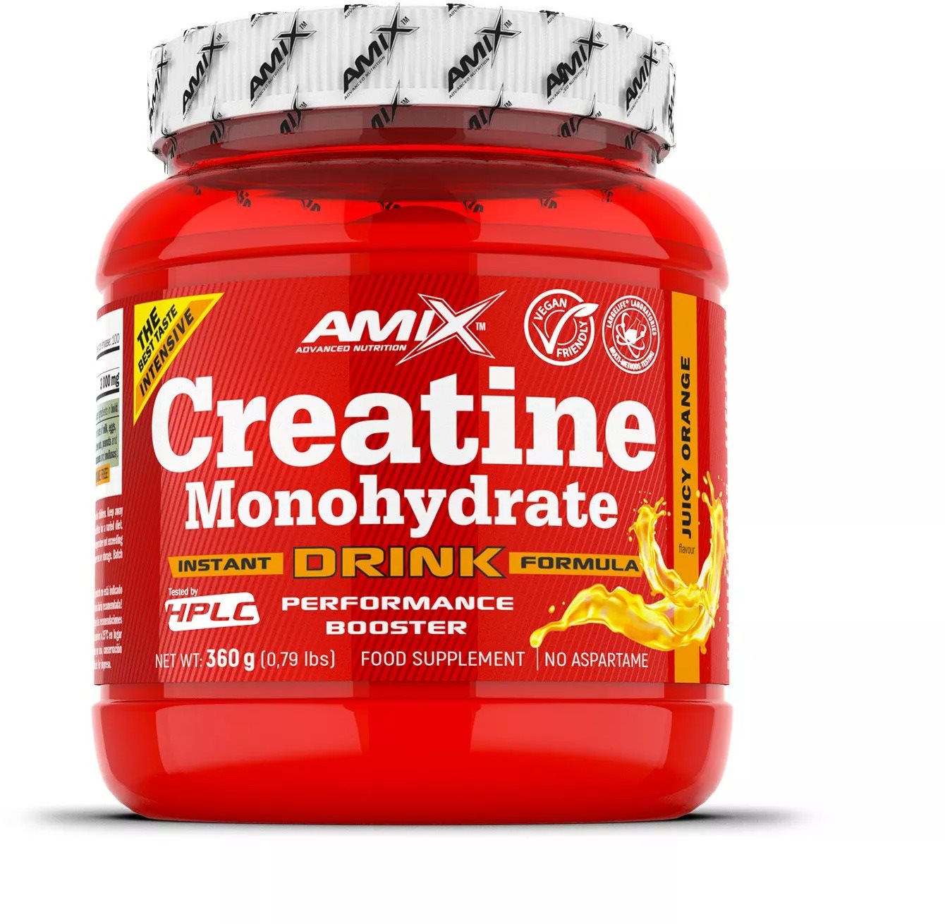 AMIX Creatine Monohydrate Drink , Orange, 360g