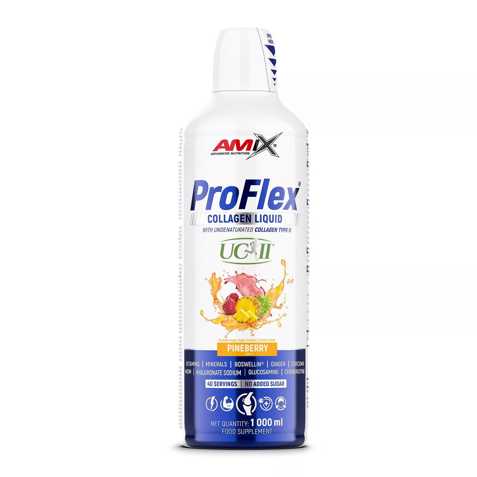Amix Nutrition ProFlex Collagen + UC-II Liquid 1000 ml Pineberry