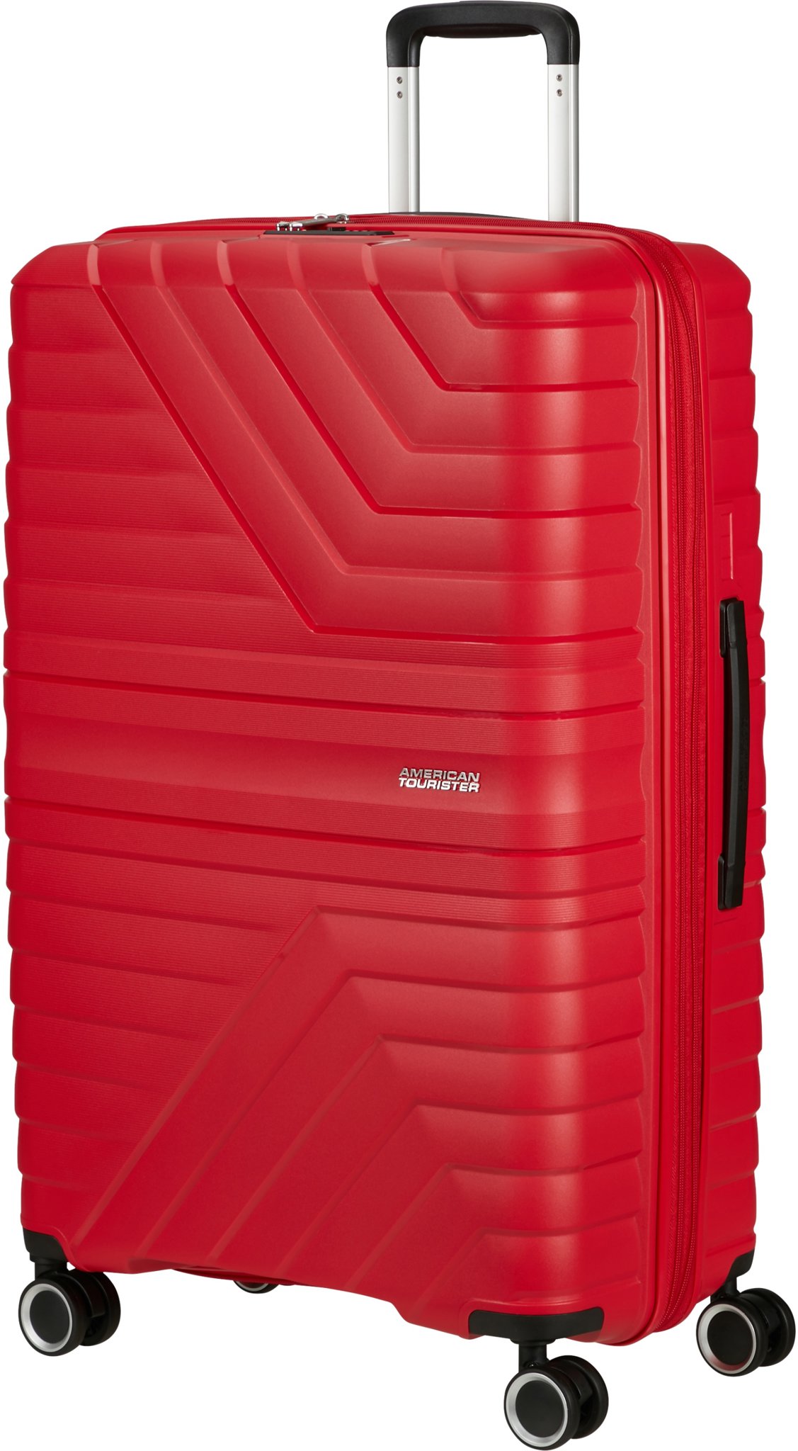 American Tourister Flytwist 78 cm Spinner True Red, rozšířitelný