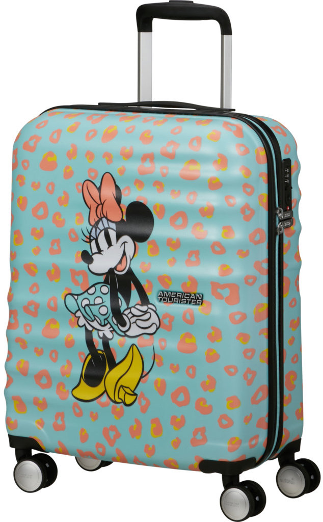 American Tourister Wavebreaker Disney Spinner 55 cm Minnie Pastel Dots