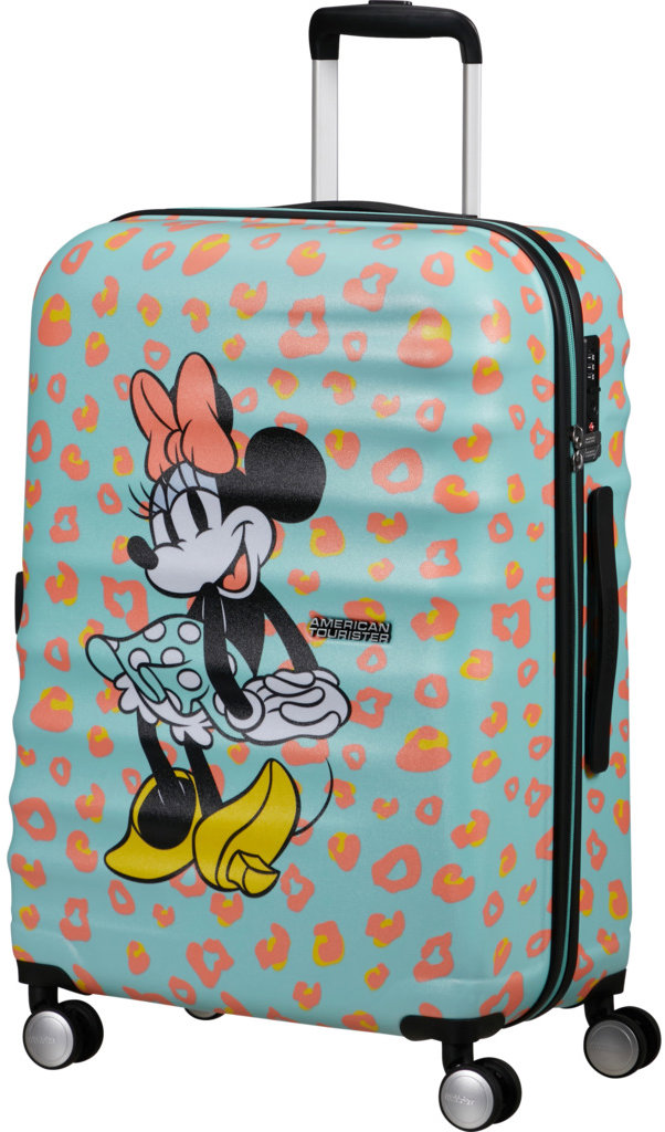 American Tourister Wavebreaker Disney Spinner 67 cm Minnie Pastel Dots