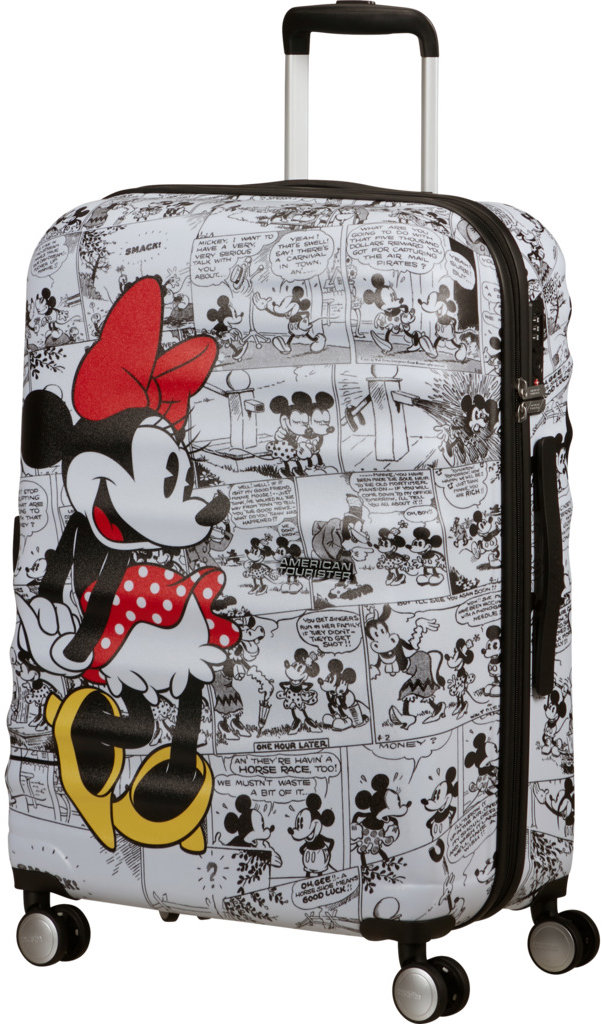 American Tourister Wavebreaker Disney Spinner 67 cm Minnie Comics White