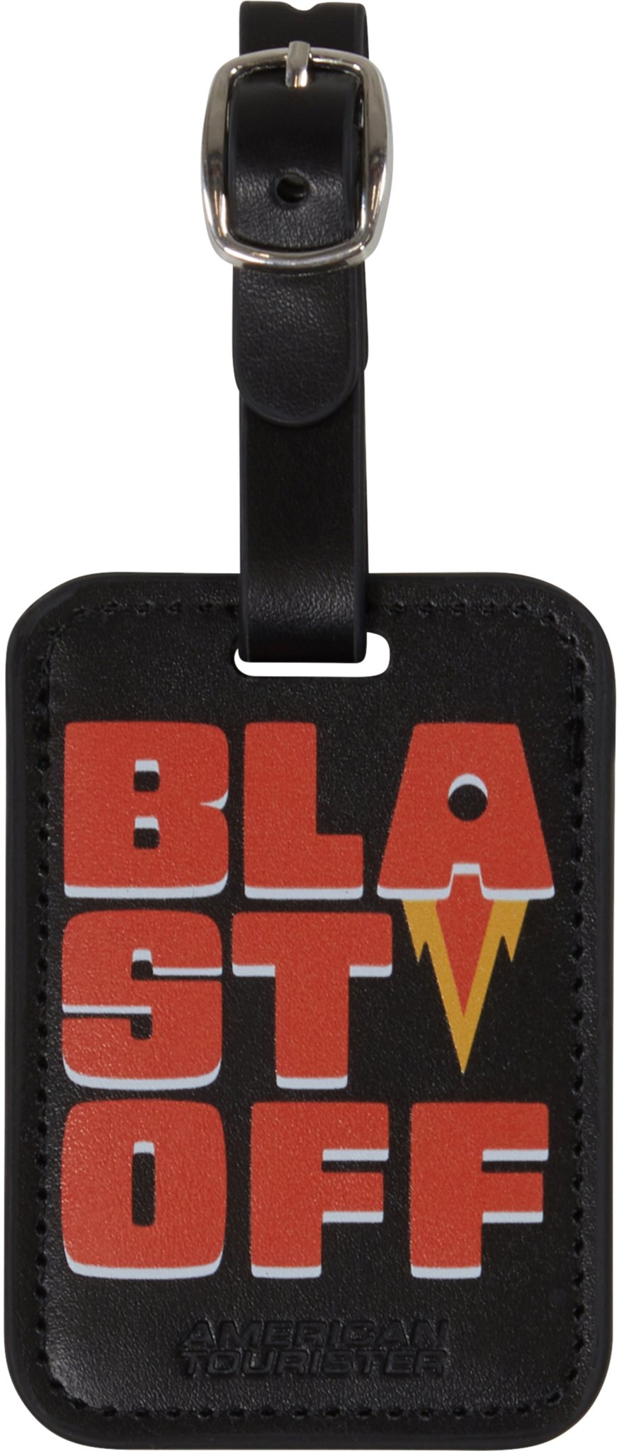 American Tourister Graphic Tags visačka na kufr 2ks, černá (Blast Off)