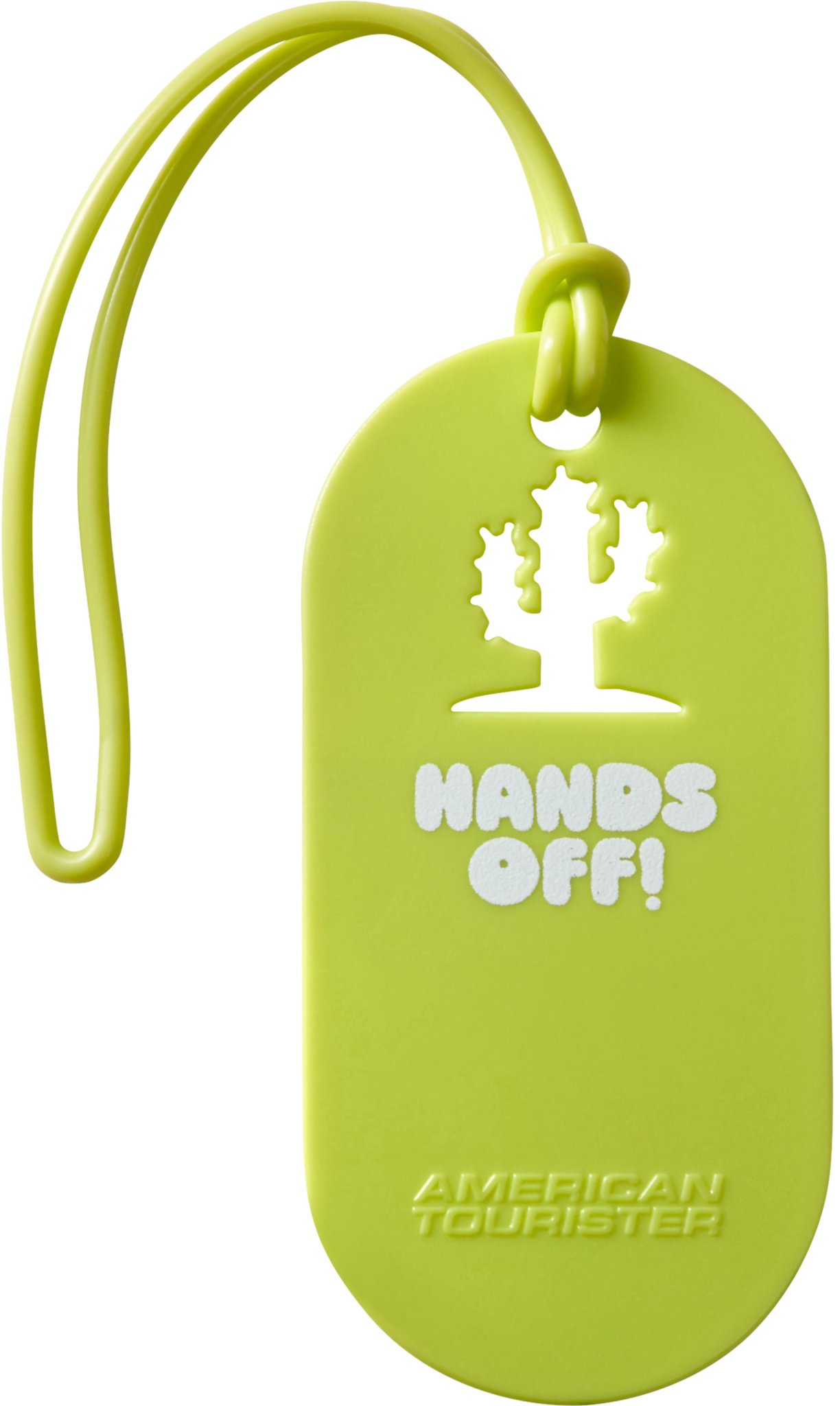 American Tourister Fun Tags visačka na kufr 2ks, zelená (Hands Off)