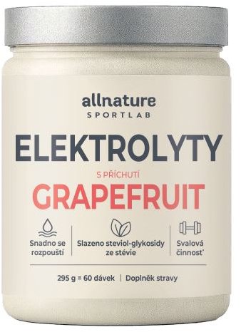 Allnature Sportlab Elektrolyty grapefruit 295 g