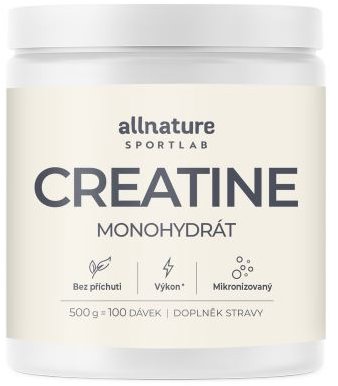 Allnature Sportlab Creatine monohydrát 500 g