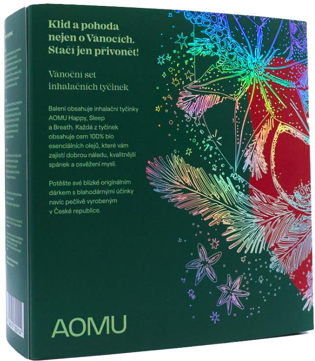 AOMU sada - inhalační tyčinka Happy, Sleep a Breath