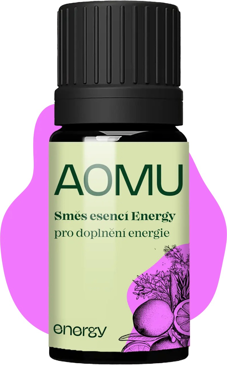AOMU Energy – směs esenciálních olejů pro více energie 5 ml