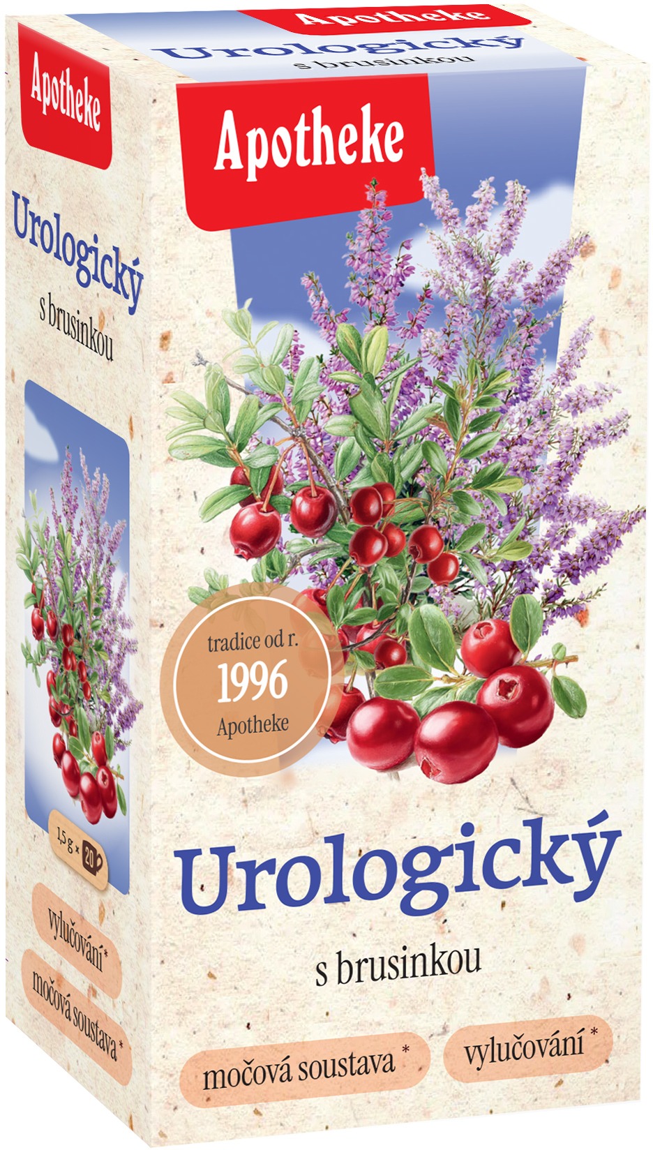 Apotheke Urologický s brusinkou 20 × 1,5 g
