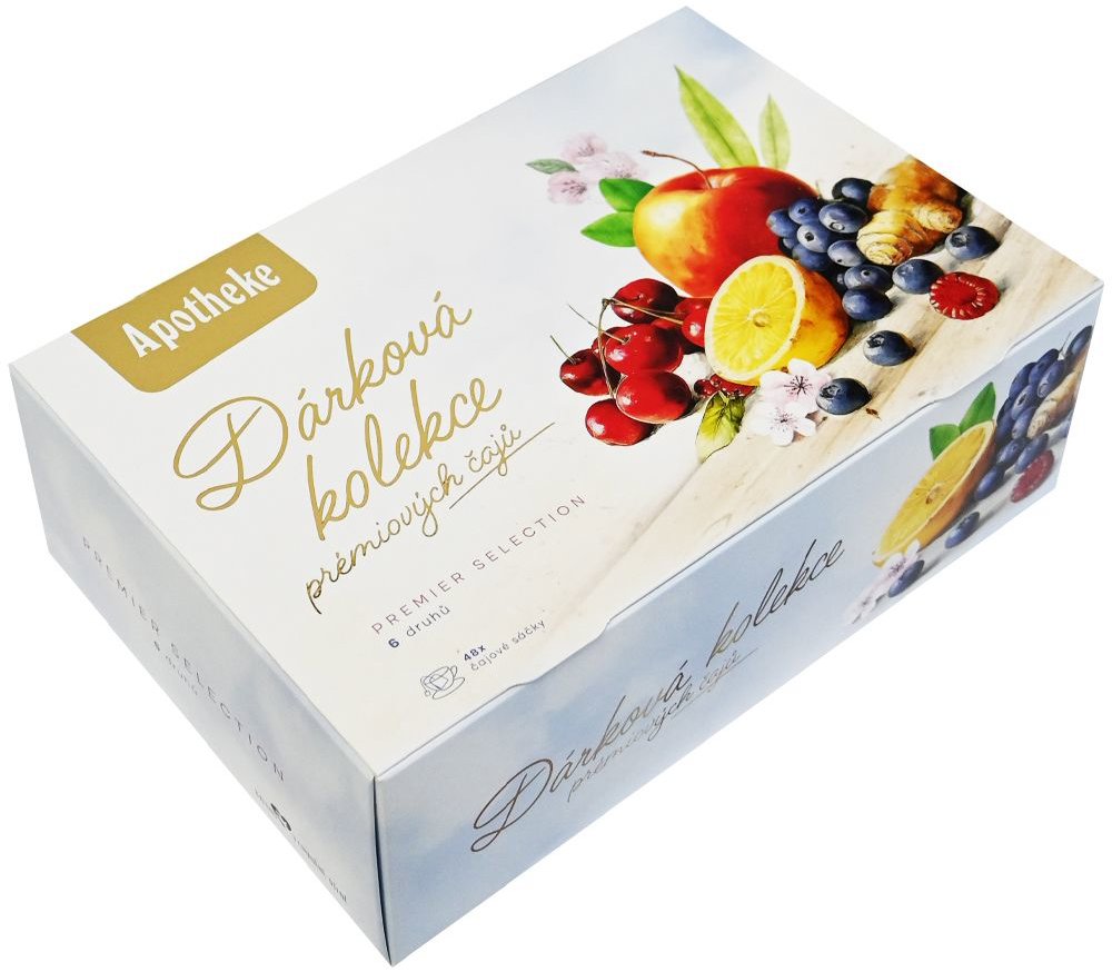 Apotheke Dárková kolekce prémiových čajů 48 sáčků