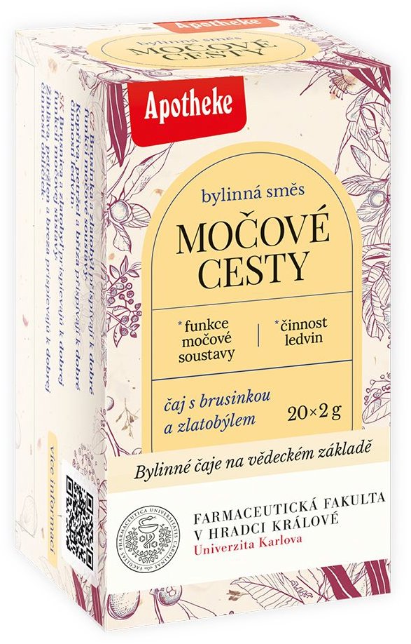 Apotheke Močové cesty Farmaceutická fakulta 20 × 2 g