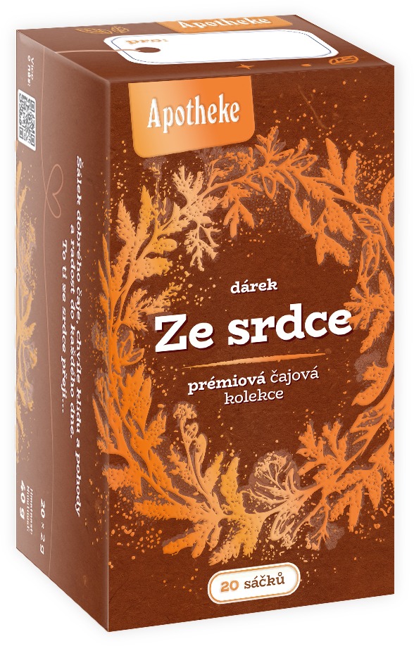 Apotheke Dárkový čaj Ze srdce 20 × 2 g