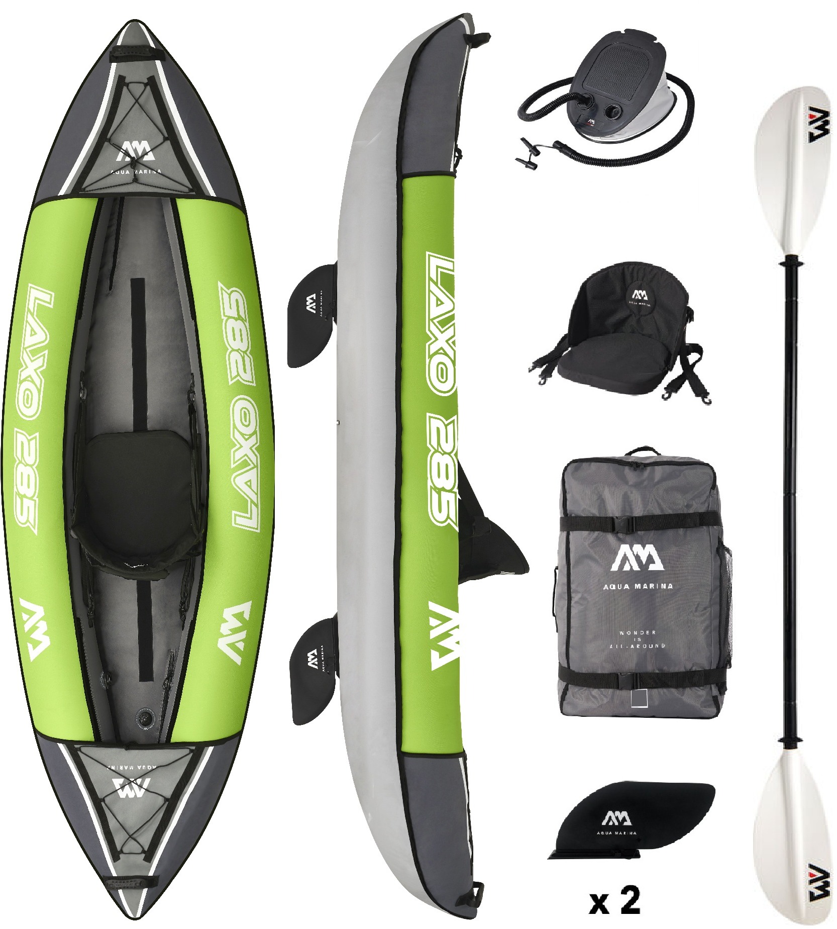 AQUA MARINA Kajak AQUA MARINA Laxo 9'4''/285 - 2021