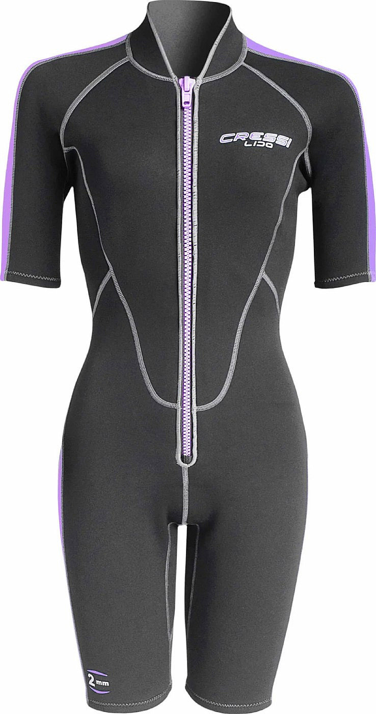 Cressi šort LIDO LADY 2 mm lila 3-M