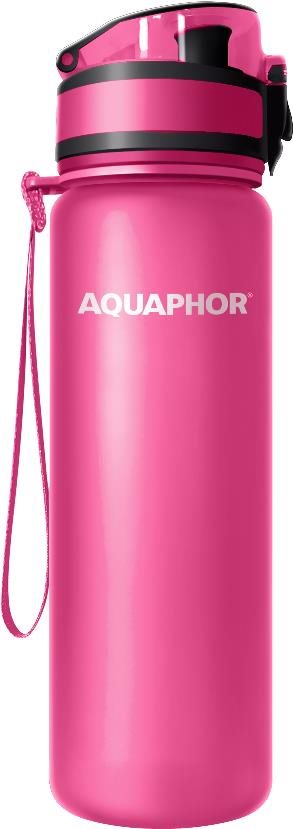 Aquaphor Filtrační láhev City růžová