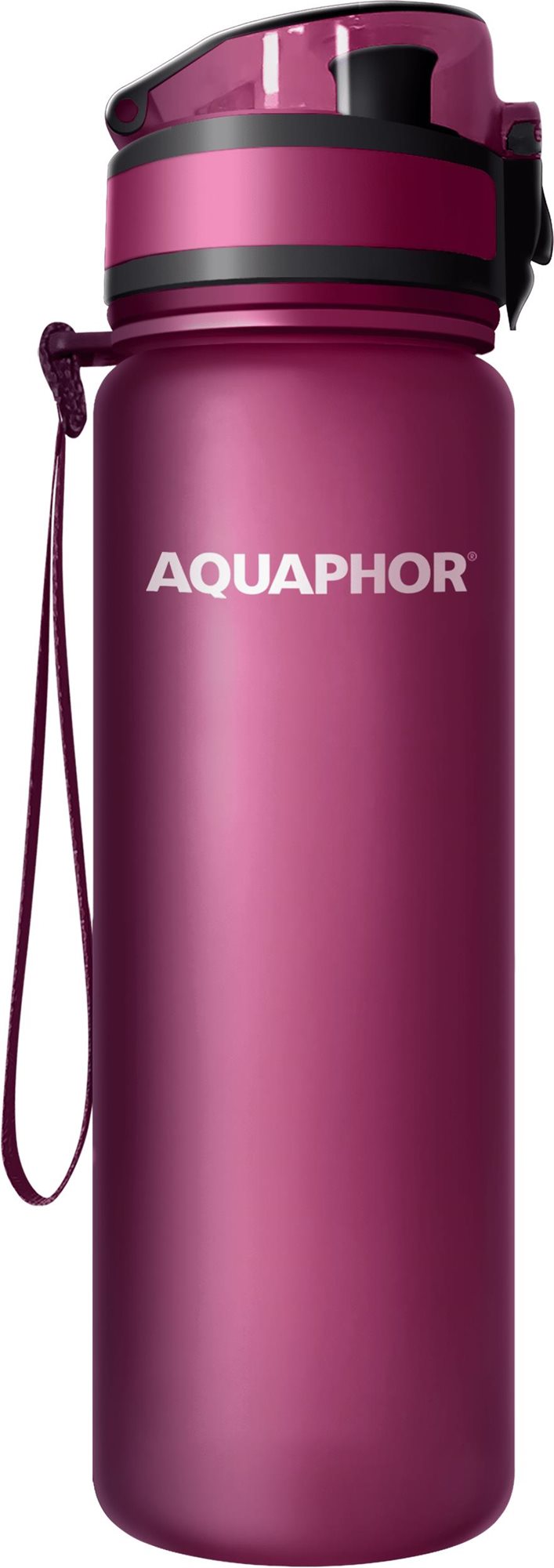 Aquaphor Filtrační láhev City tmavě červená