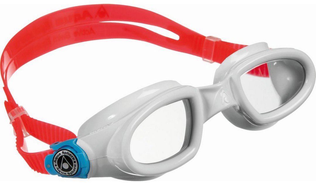 Aqua Sphere Plavecké brýle MAKO čirá skla, bílé