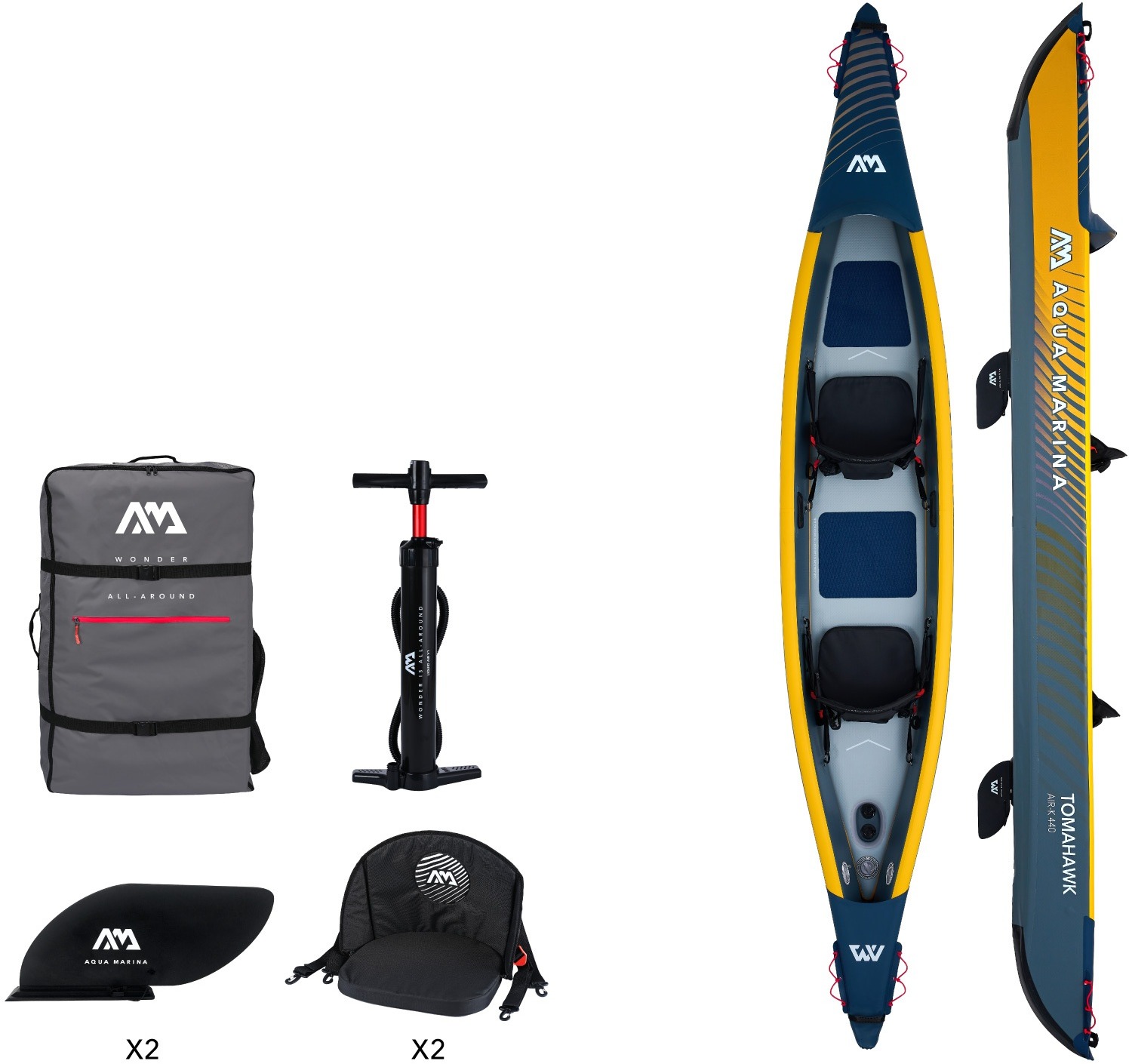 AQUA MARINA Kajak AQUA MARINA Tomahawk K 440