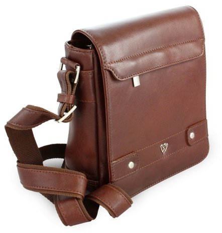 Arwel hnědá kožená taška přes rameno / crossbag Callum