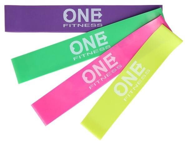 ONE Fitness PBF SET04 sada odporových gum